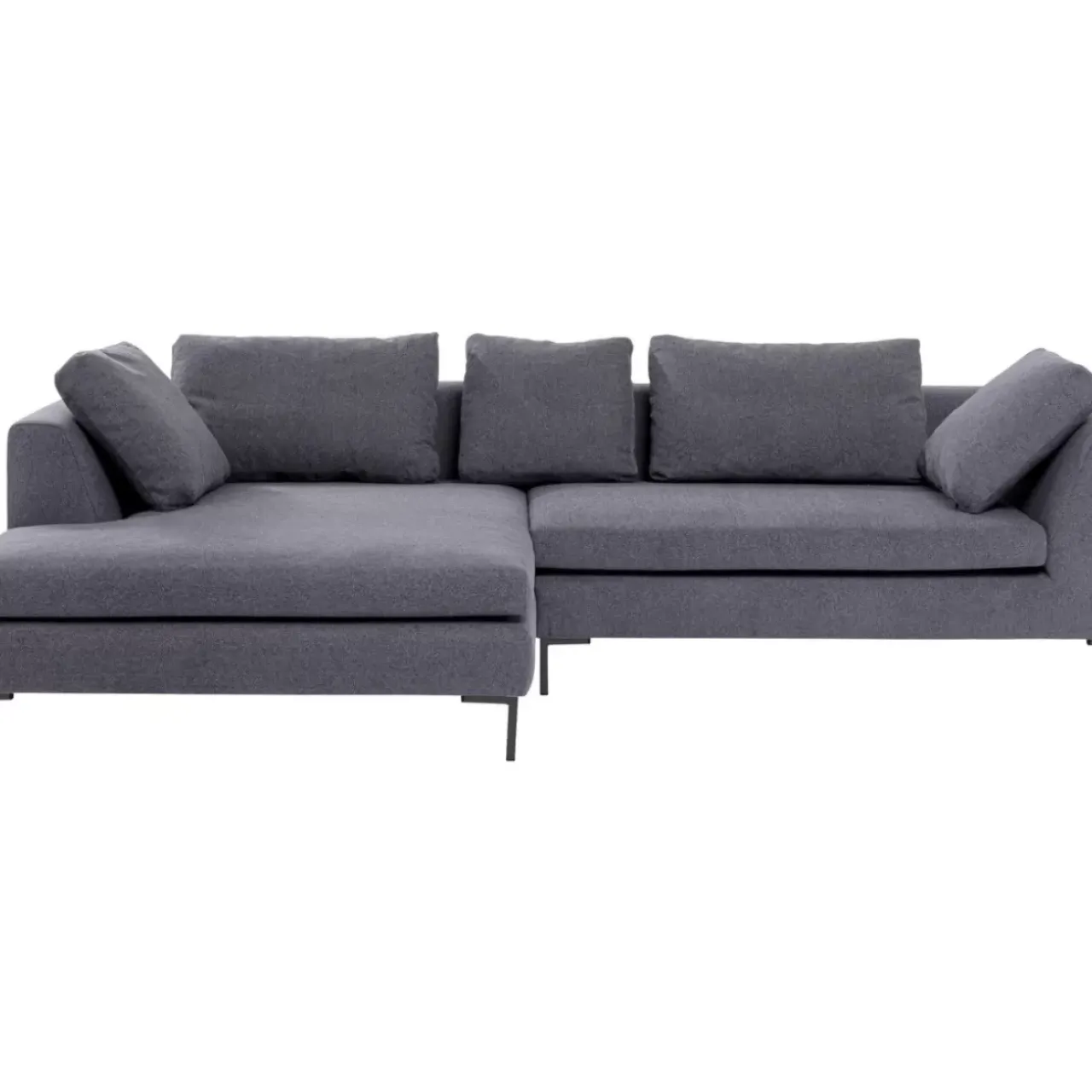 KARE Design Sofas & Couches-Ecksofa Gianni Grau Links