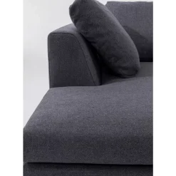 KARE Design Sofas & Couches-Ecksofa Gianni Grau Links