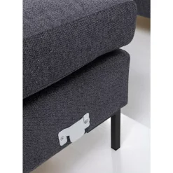 KARE Design Sofas & Couches-Ecksofa Gianni Grau Links