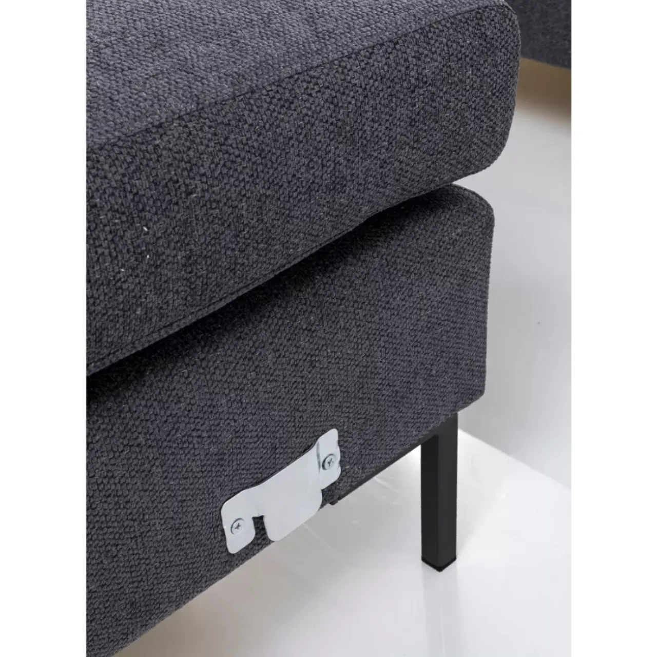 KARE Design Sofas & Couches-Ecksofa Gianni Grau Links