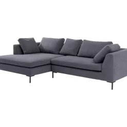 KARE Design Sofas & Couches-Ecksofa Gianni Grau Links
