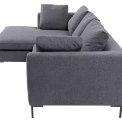 KARE Design Sofas & Couches-Ecksofa Gianni Grau Links