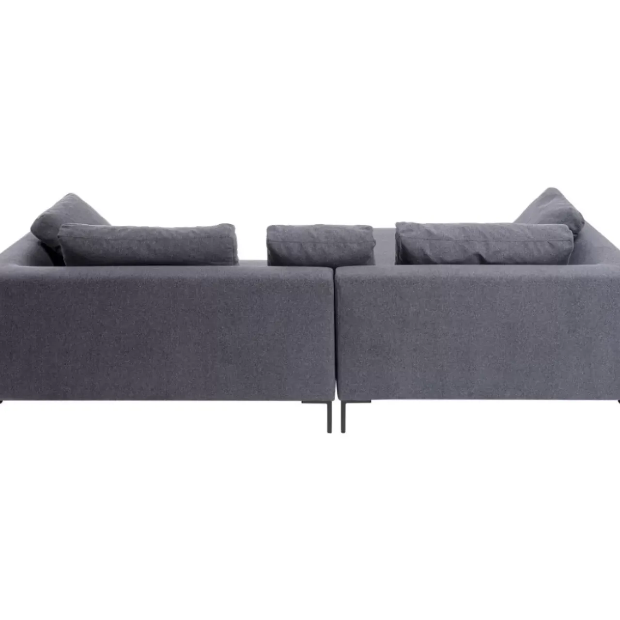 KARE Design Sofas & Couches-Ecksofa Gianni Grau Links