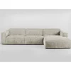 KARE Design Sofas & Couches-Ecksofa Henry Creme Rechts 285X170Cm