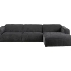 KARE Design Sofas & Couches-Ecksofa Henry Grau Rechts 335X170Cm