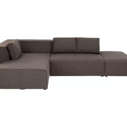 KARE Design Sofas & Couches-Ecksofa Infinity Dolce Braun Links