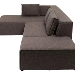 KARE Design Sofas & Couches-Ecksofa Infinity Dolce Braun Links