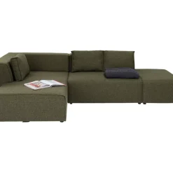 KARE Design Sofas & Couches-Ecksofa Infinity Dolce Grun Links
