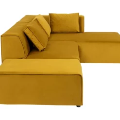 KARE Design Sofas & Couches-Ecksofa Infinity Ottomane Amber Rechts