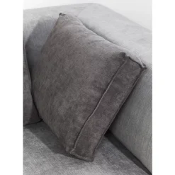 KARE Design Sofas & Couches-Ecksofa Infinity Ottomane Grau Links