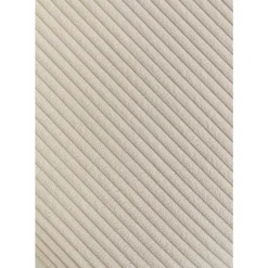 KARE Design Sofas & Couches-Ecksofa Infinity Ottomane Cord Creme Rechts