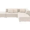 KARE Design Sofas & Couches-Ecksofa Infinity Vegas Creme