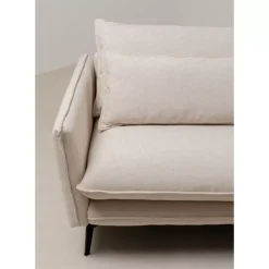 KARE Design Sofas & Couches-Ecksofa Monza Rechts Creme 296Cm
