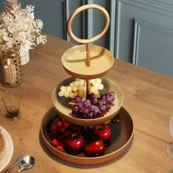 KARE Design Geschirr & Tischaccessoires-Etagere Happy Day 51Cm