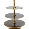 KARE Design Geschirr & Tischaccessoires-Etagere Lovely Brass 56Cm