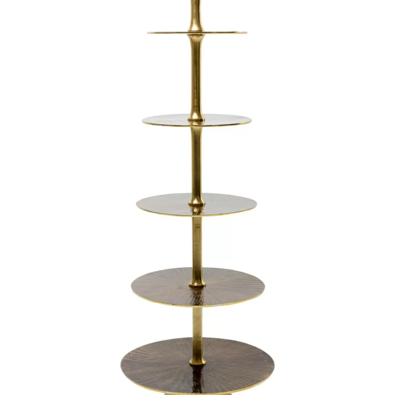 KARE Design Geschirr & Tischaccessoires-Etagere Lovely Brass 162Cm