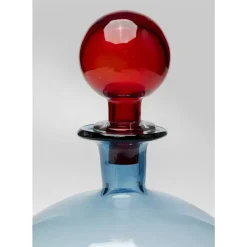 KARE Design Aufbewahrung & Ordnung-Flasche Honeymoon Lid Blau 25