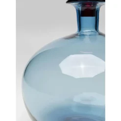 KARE Design Aufbewahrung & Ordnung-Flasche Honeymoon Lid Blau 25