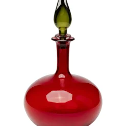 KARE Design Aufbewahrung & Ordnung-Flasche Honeymoon Lid Rot 33