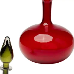 KARE Design Aufbewahrung & Ordnung-Flasche Honeymoon Lid Rot 33