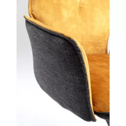 KARE Design Stühle-Freischwinger Brego Senf