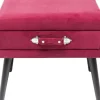 KARE Design Stühle-Fushocker Drawer Rot