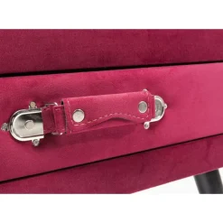 KARE Design Stühle-Fushocker Drawer Rot