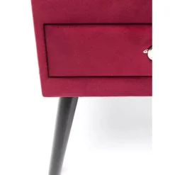 KARE Design Stühle-Fushocker Drawer Rot