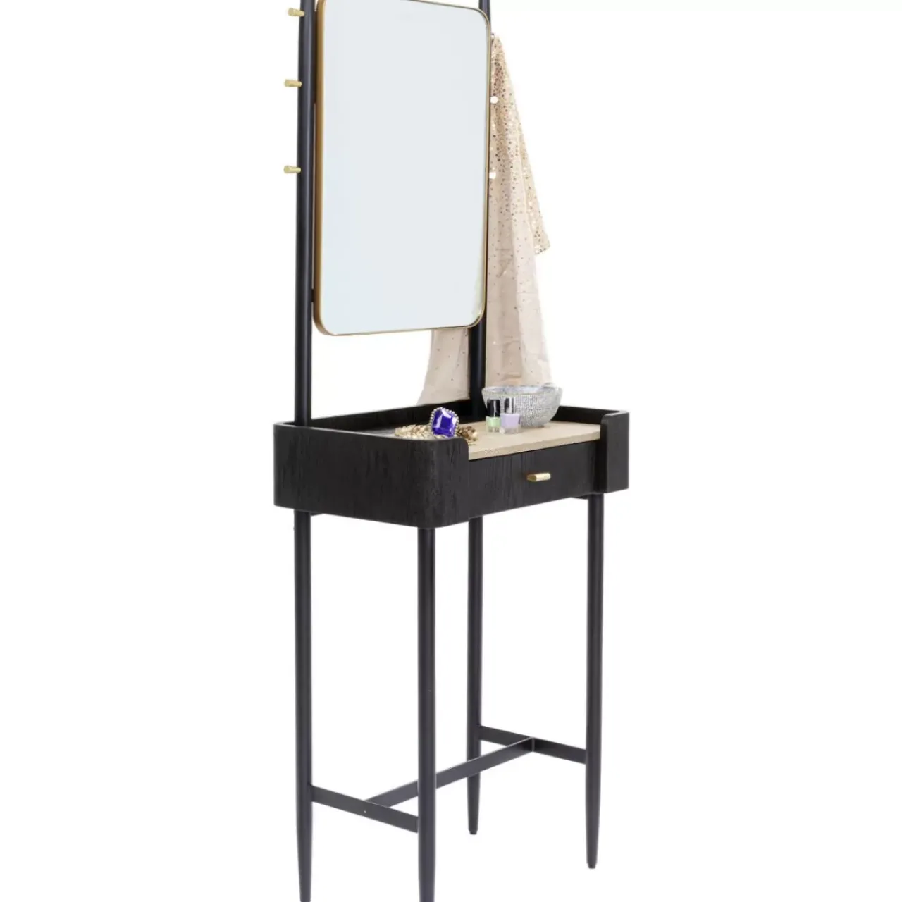 KARE Design Kleinmöbel & Sonstiges-Garderobe Mit Spiegel Milano