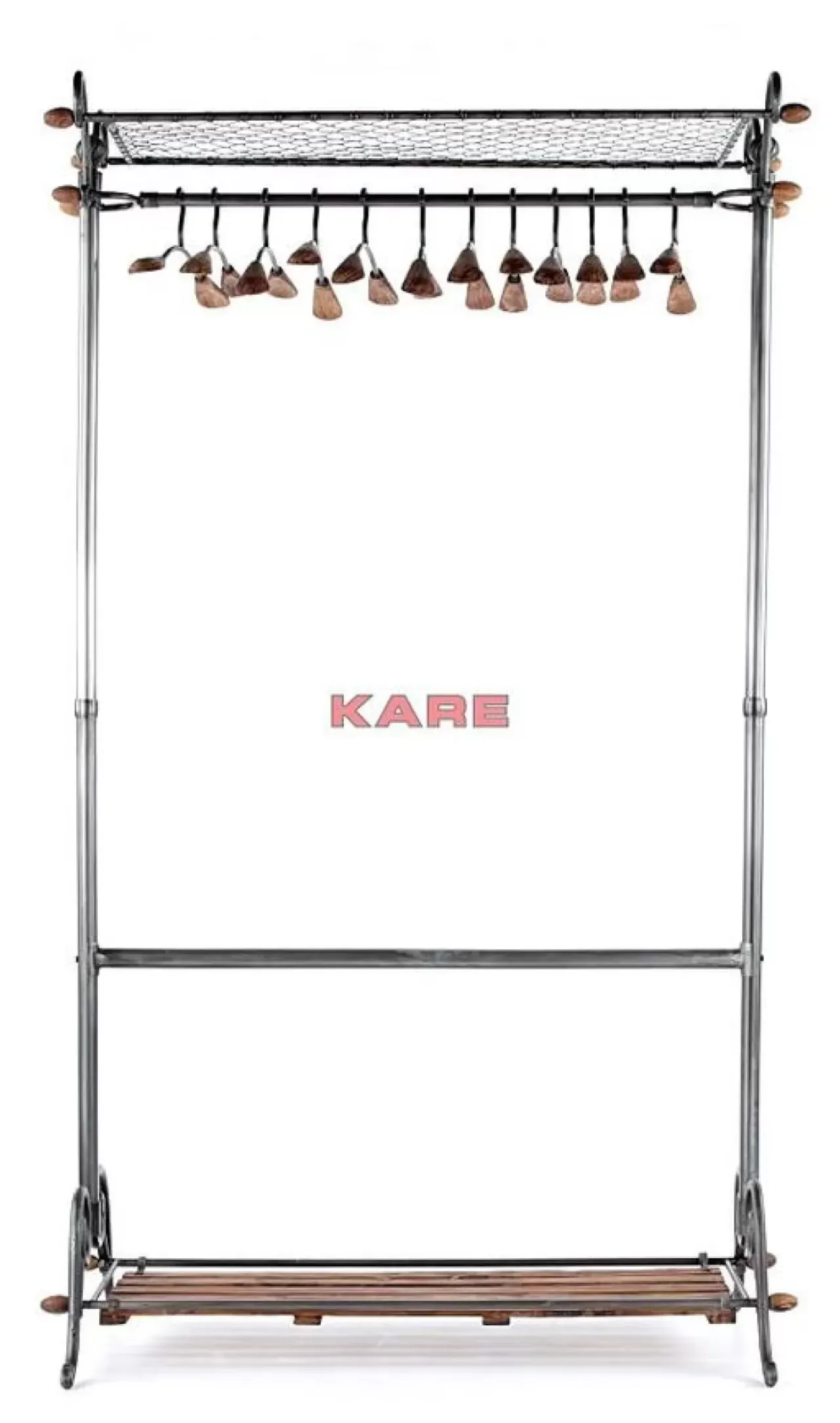 KARE Design Kleinmöbel & Sonstiges-Garderobenstander Cosmopolitan (13-Tlg)