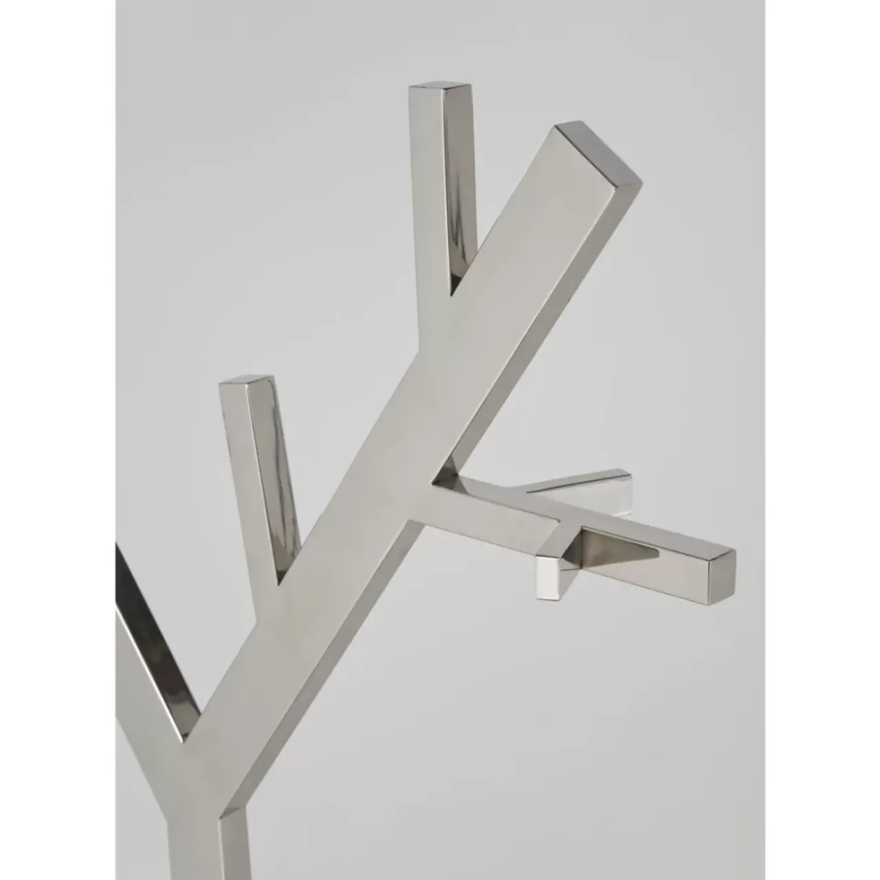 KARE Design Kleinmöbel & Sonstiges-Garderobenstander Technical Tree Chrome