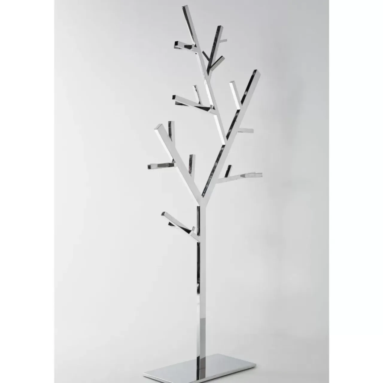 KARE Design Kleinmöbel & Sonstiges-Garderobenstander Technical Tree Chrome