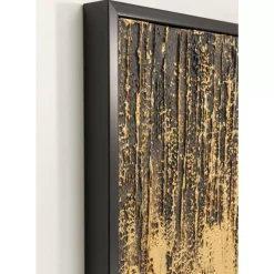KARE Design Bilder-Gerahmtes Bild Abstract Schwarz 80X120Cm