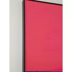 KARE Design Bilder-Gerahmtes Bild Abstract Shapes Pink 73X143Cm