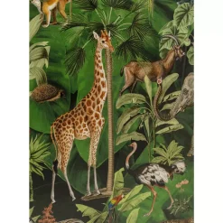 KARE Design Bilder-Gerahmtes Bild Animals In Jungle 80X100Cm