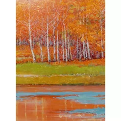 KARE Design Bilder-Gerahmtes Bild Autumnal 120X120Cm