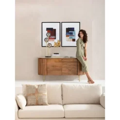 KARE Design Bilder-Gerahmtes Bild Box Back Blau 60X80Cm