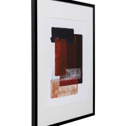 KARE Design Bilder-Gerahmtes Bild Box Back Rot 60X80Cm
