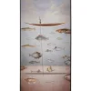 KARE Design Bilder-Gerahmtes Bild Cloud Fisherman Boat 60X120Cm