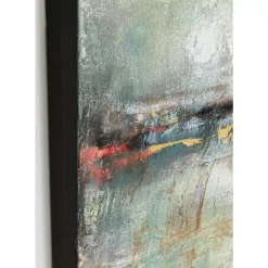 KARE Design Bilder-Gerahmtes Bild Dust Gold 120X120Cm