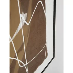 KARE Design Bilder-Gerahmtes Bild Essence Lines 60X120Cm