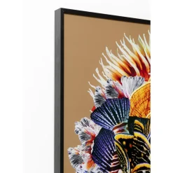 KARE Design Bilder-Gerahmtes Bild Flower Hair 120X120Cm