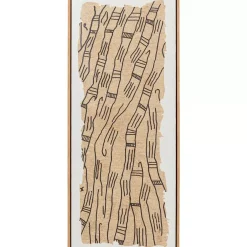 KARE Design Bilder-Gerahmtes Bild Native Lines 50X150Cm