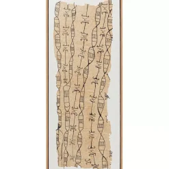 KARE Design Bilder-Gerahmtes Bild Native Spirals 50X150Cm