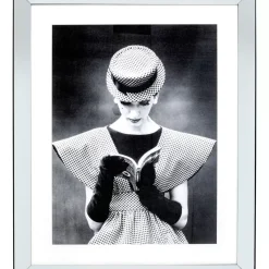 KARE Design Bilder-Gerahmtes Bild Reading Beauty 85X105Cm