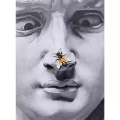 KARE Design Bilder-Gerahmtes Bild Statue 100X125Cm