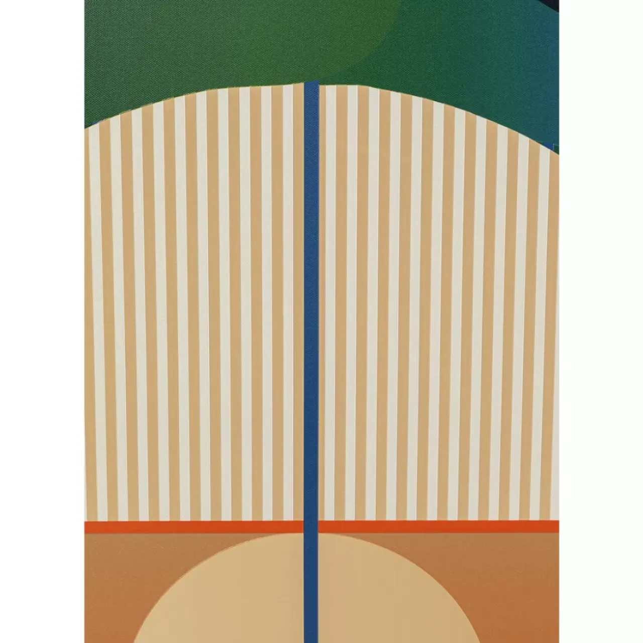 KARE Design Bilder-Gerahmtes Bild Sunrise 75X100Cm