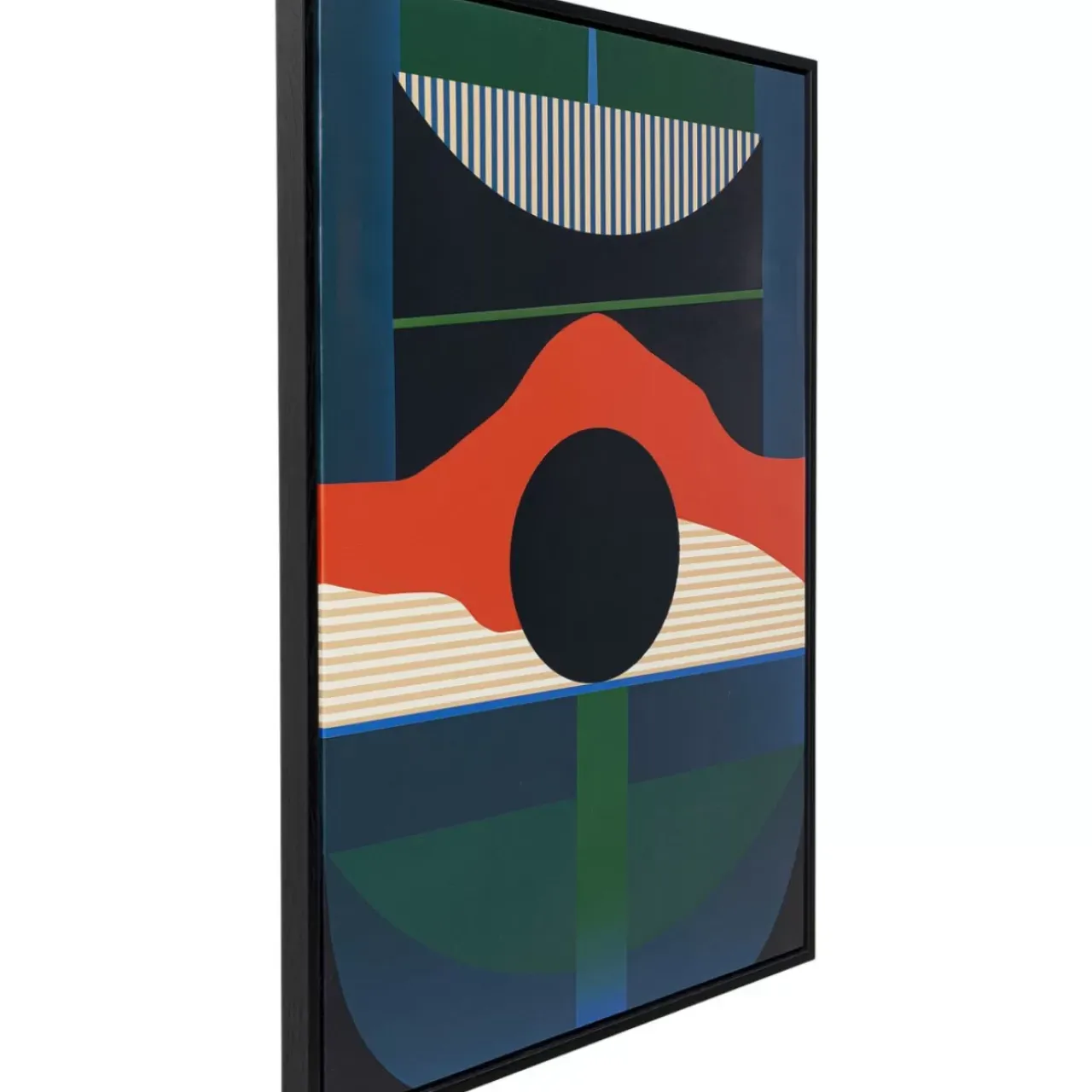 KARE Design Bilder-Gerahmtes Bild Sunrise 75X100Cm