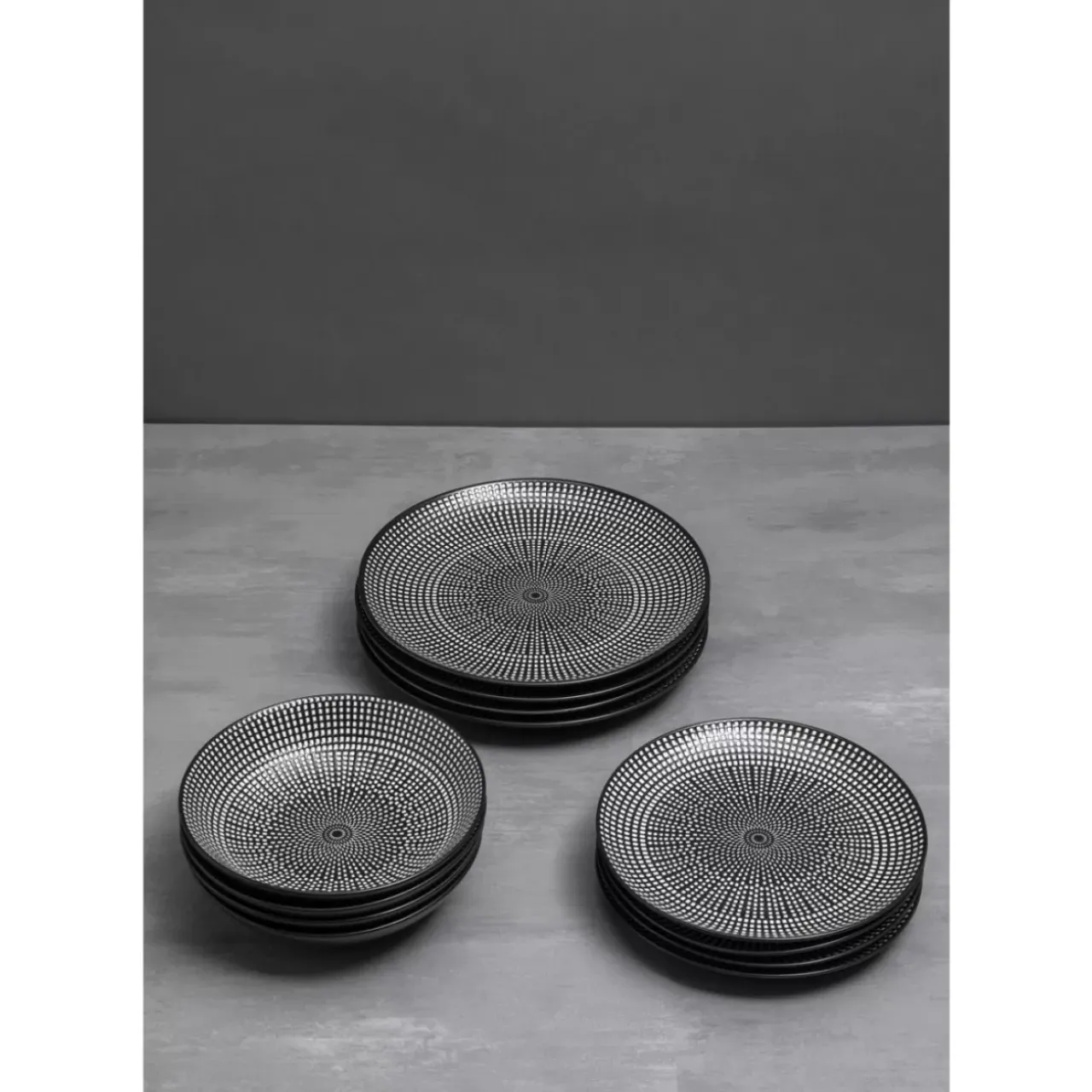 KARE Design Geschirr & Tischaccessoires-Geschirrset Tokyo (12-Tlg.)