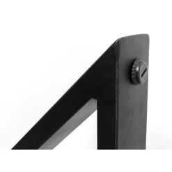 KARE Design Tische-Gestell Tavola Cross Schwarz (2/Set)